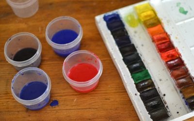 Watercolour Painting with Toddlers