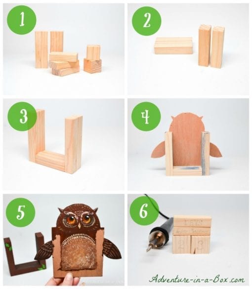 Make a Countdown Calendar with Wooden Blocks