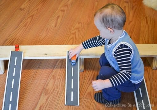 Road Railing Craft Wooden Road Tracks and Ramps: DIY Project