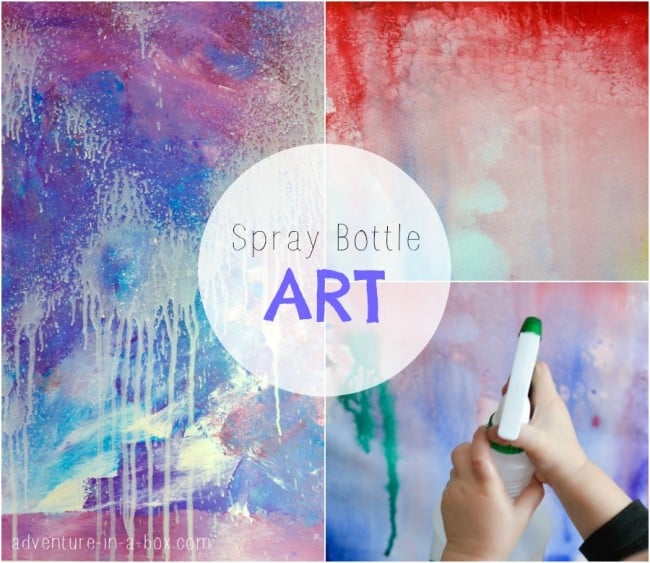 Spray Bottle Art for Kids facebook photo Adventure in a Box
