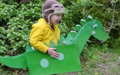 Cardboard Box Dinosaur