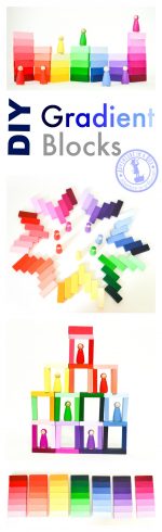 Wood Block Gradient DIY Wooden Gradient Blocks