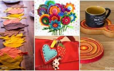 25 Felt Projects for Moms & Kids to Enjoy Together