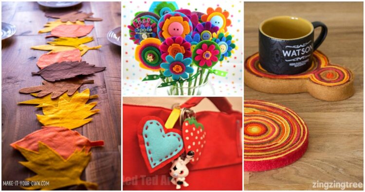 25 Felt Projects for Moms & Kids to Enjoy Together