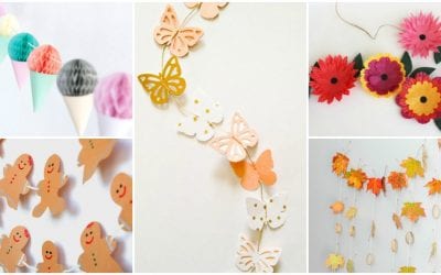 DIY Seasonal Garlands for Kids’ Rooms