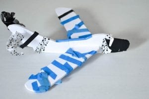 DIY Foam Glider Airplane with Printable Pattern &amp; Design