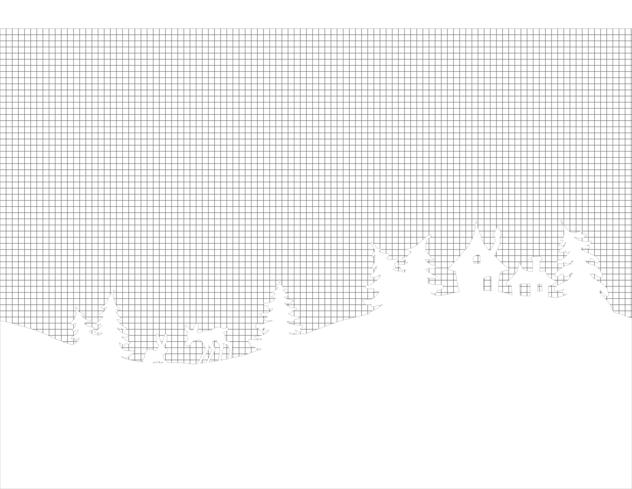 Winter Luminary: Free Printable Template - Adventure in a Box