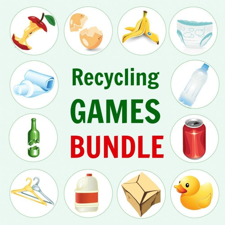 Printable Recycling Games For Kids Bundle Adventure In A Box Printable Recycling Games For Kids Bundle Adventure In A Box