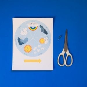 Free Printable Weather Wheel for Kids