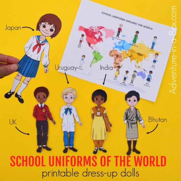 Anatomy Printable Paper Doll for Kids