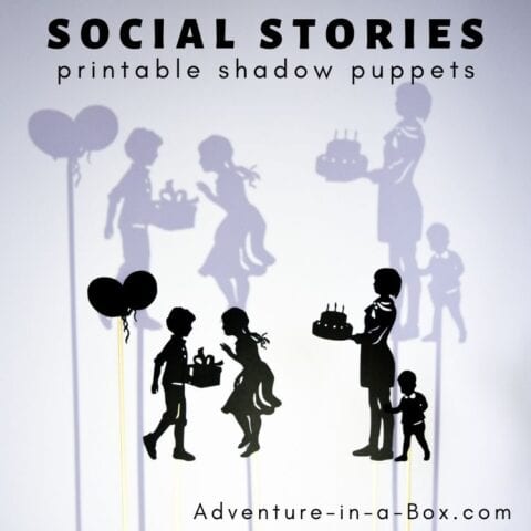 More Printable Shadow Puppets | Adventure in a Box