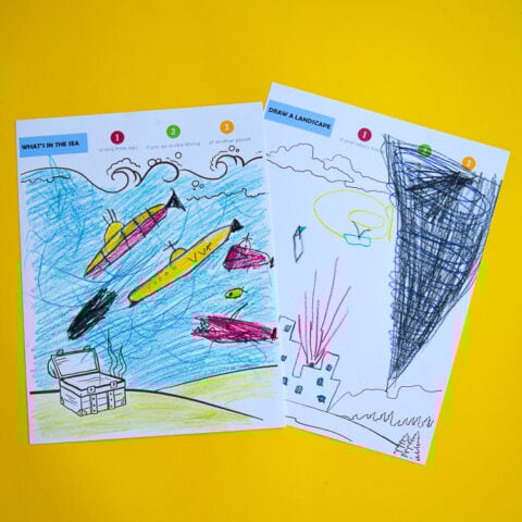 Drawing Prompts for Kids | Adventure in a Box