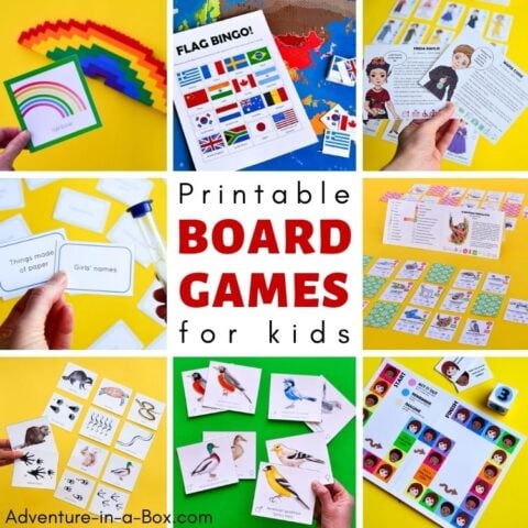 30 Fun Printable Board Games for Kids