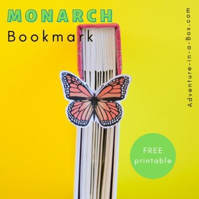 Free Printable Monarch Butterfly Bookmark