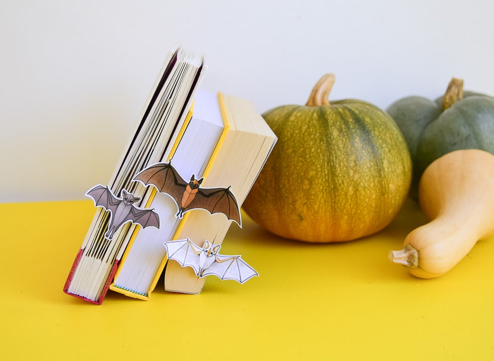 Printable Bat Bookmark Templates - Image 5