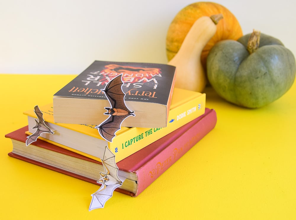 Printable Bat Bookmark Templates - Image 4